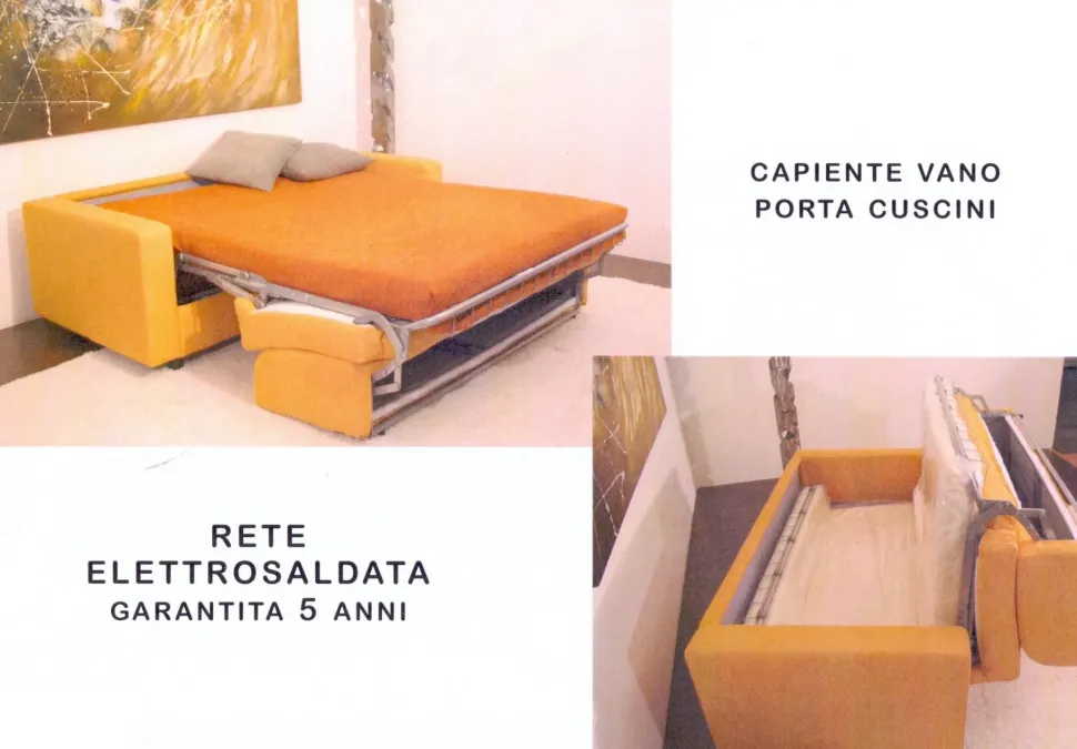 Divano letto modello Ambra di Diva design a prezzi outlet