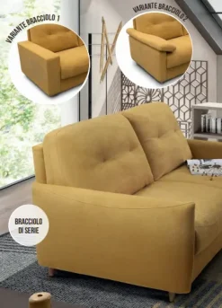 Divano Letto modello Tommy di Il benessere con forte sconto