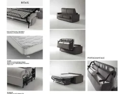 Divano letto Nina 13 Biel a PREZZO OUTLET