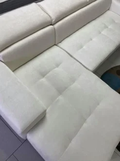 Divano letto San marco letto piu penisola contenitore anti macchia pronta consegna Md work PREZZI OUTLET