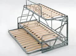 Divano letto Sidney con letto a castello a prezzo ribassato