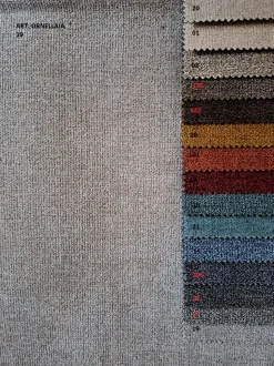 Divano letto tessuto in poliuretano  Hopplà in Offerta Outlet