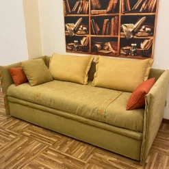 Divano letto tessuto in poliuretano  Dienne salotti a prezzo Outlet