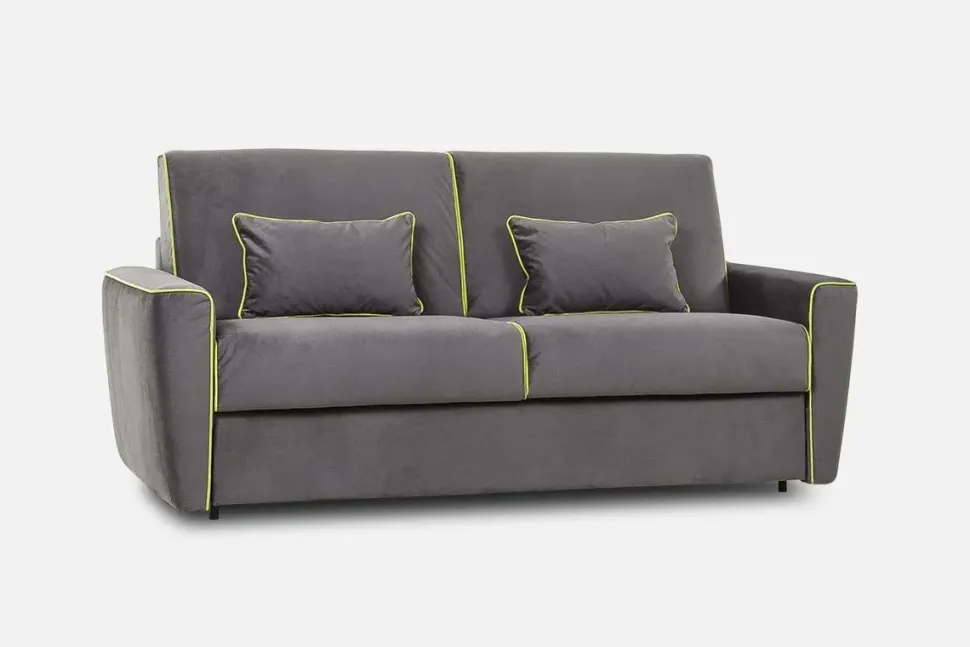 Divano letto tessuto in poliuretano Collezione esclusiva a prezzo Outlet