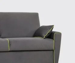 Divano letto tessuto in poliuretano Collezione esclusiva a prezzo Outlet