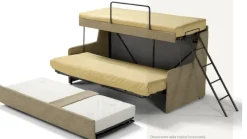 Divano letto Tris Vis comoda in OFFERTA