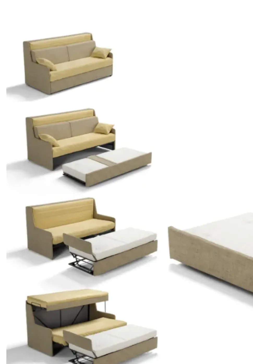 Divano letto Tris Vis comoda in OFFERTA