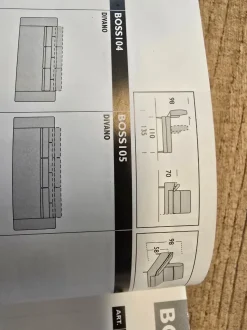 Divano Lineare Boss Samoa a 1850 Euro