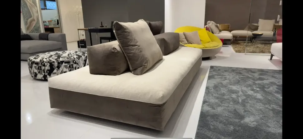 Divano lineare Desirèe Monopoli PREZZI OUTLET sconto 36%