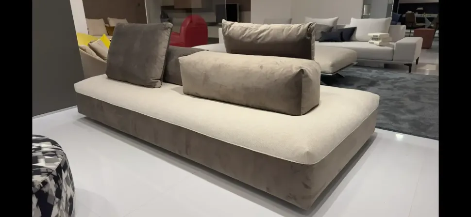 Divano lineare Desirèe Monopoli PREZZI OUTLET sconto 36%