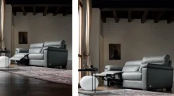 Divano lineare William Doimo Salotti scontato del 40%