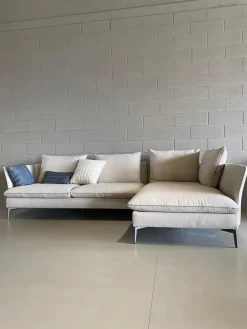 Divano Link in Tessuto sfoderabile  di Biba salotti scontato 48%