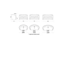 Divano Luxury toscano Md work a PREZZO OUTLET