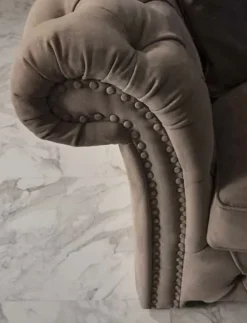 Divano Md work Divano pelle scamosciata piu piuma PREZZI OUTLET sconto 44%