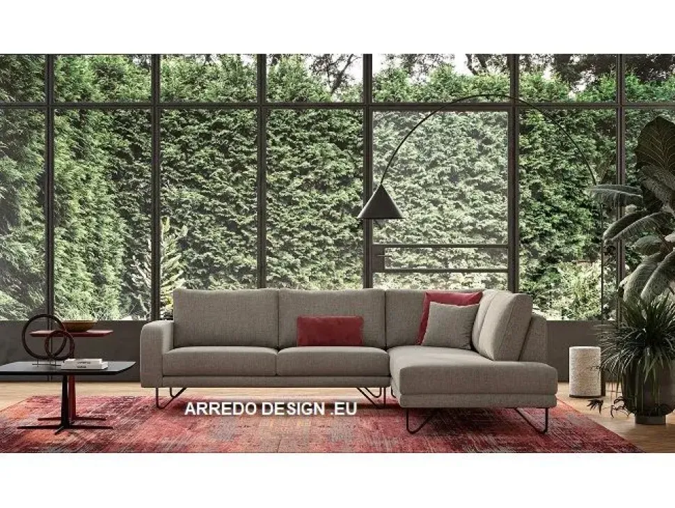 Divano Mister Doimo: prezzo imperdibile! Penisola, massimo comfort.