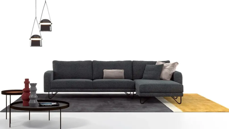 Divano Mister Doimo: prezzo imperdibile! Penisola, massimo comfort.