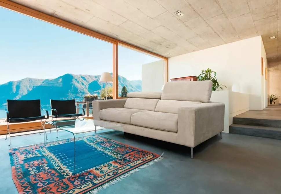 Divano moderno tessuto Daytona di Collezione esclusiva con sconto del - 40%