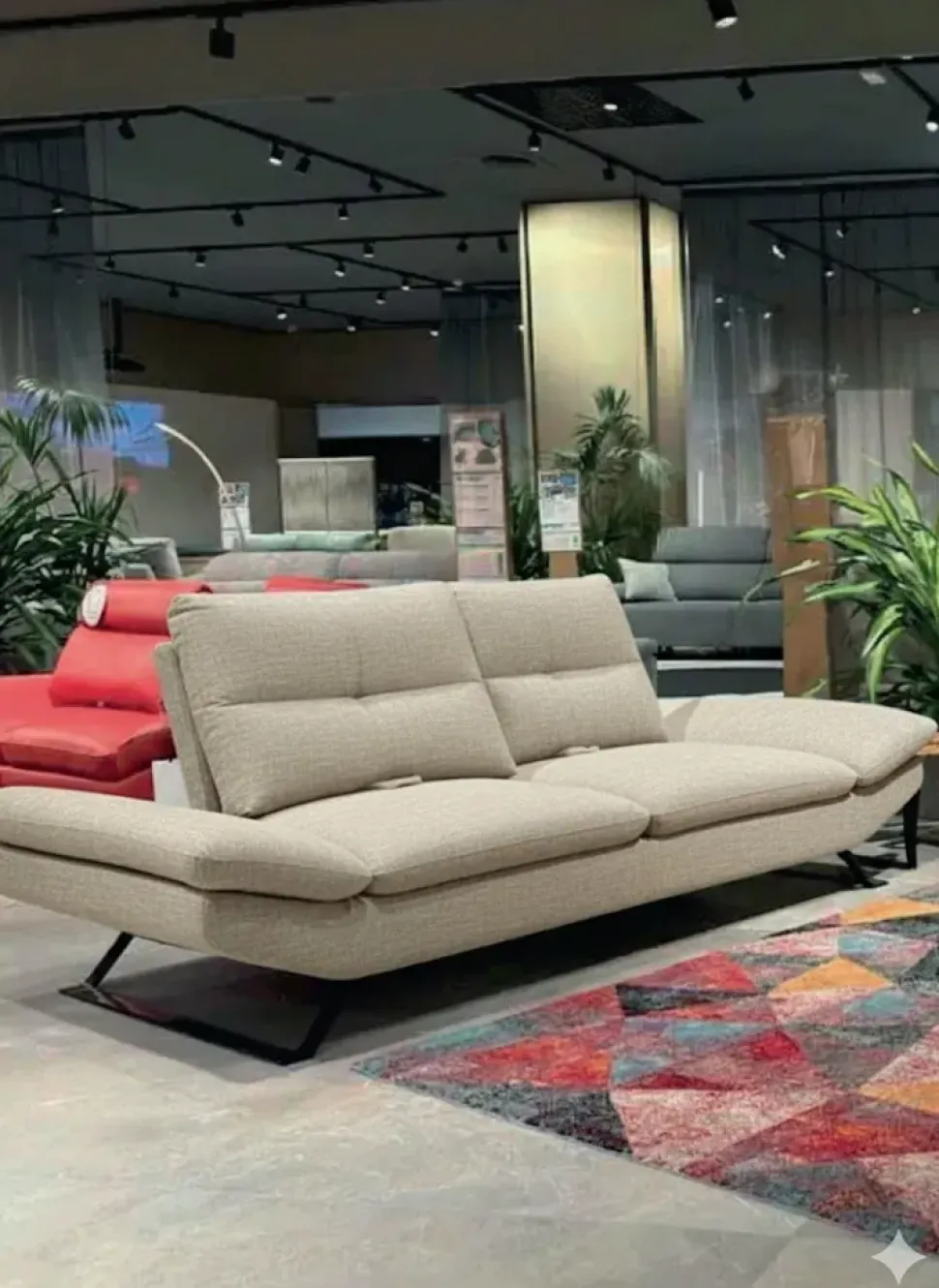 Divano moderno tessuto Extro divano 2 posti maxi di Mobilificio bellutti con sconto del - 44%