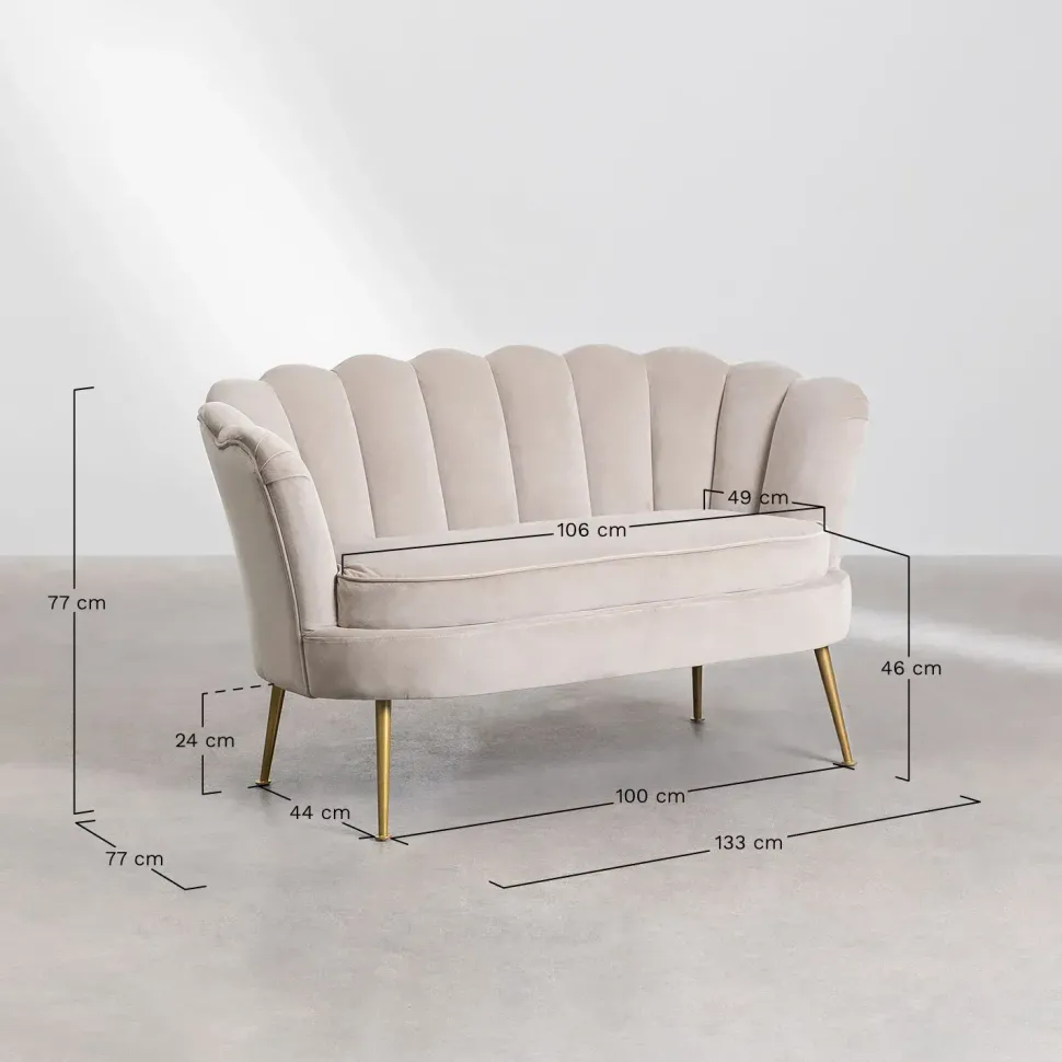 Divano Morla A&c in Tessuto a 593€