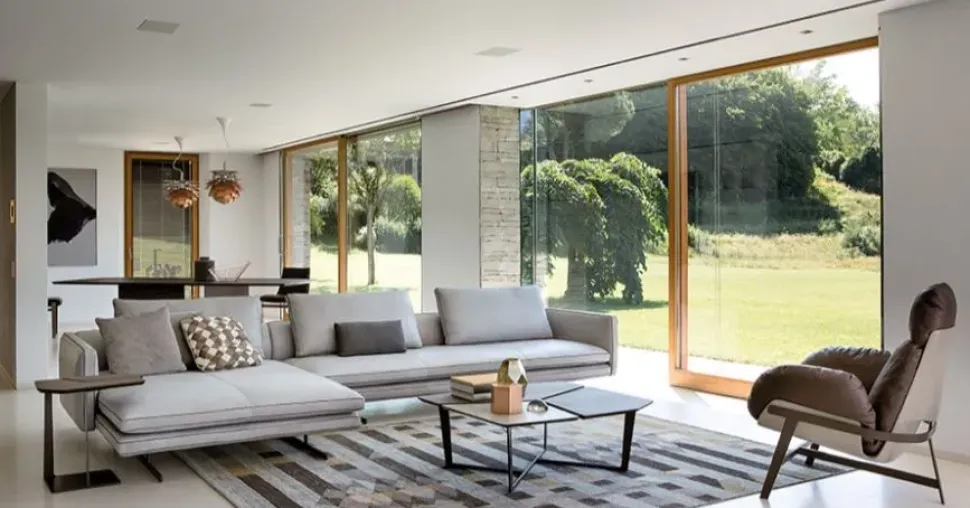 Divano Moss in Tessuto Arketipo a prezzo ribassato