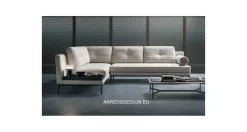 Divano Nixon in Tessuto Samoa a prezzo ribassato