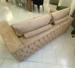 Divano Pelle nabuk pronta consegna Md work OFFERTA OUTLET