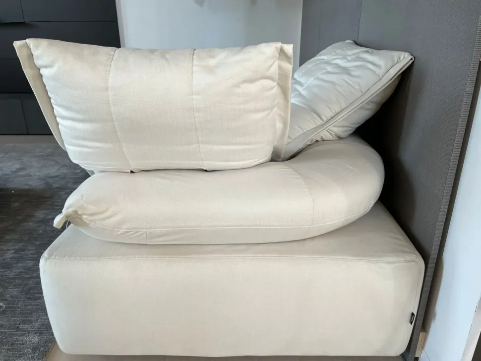 Divano relax tessuto in misto piuma Ditre italia in Offerta Outlet