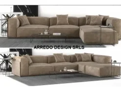 Divano Roland di Doimo salotti in stile design in Offerta Outlet