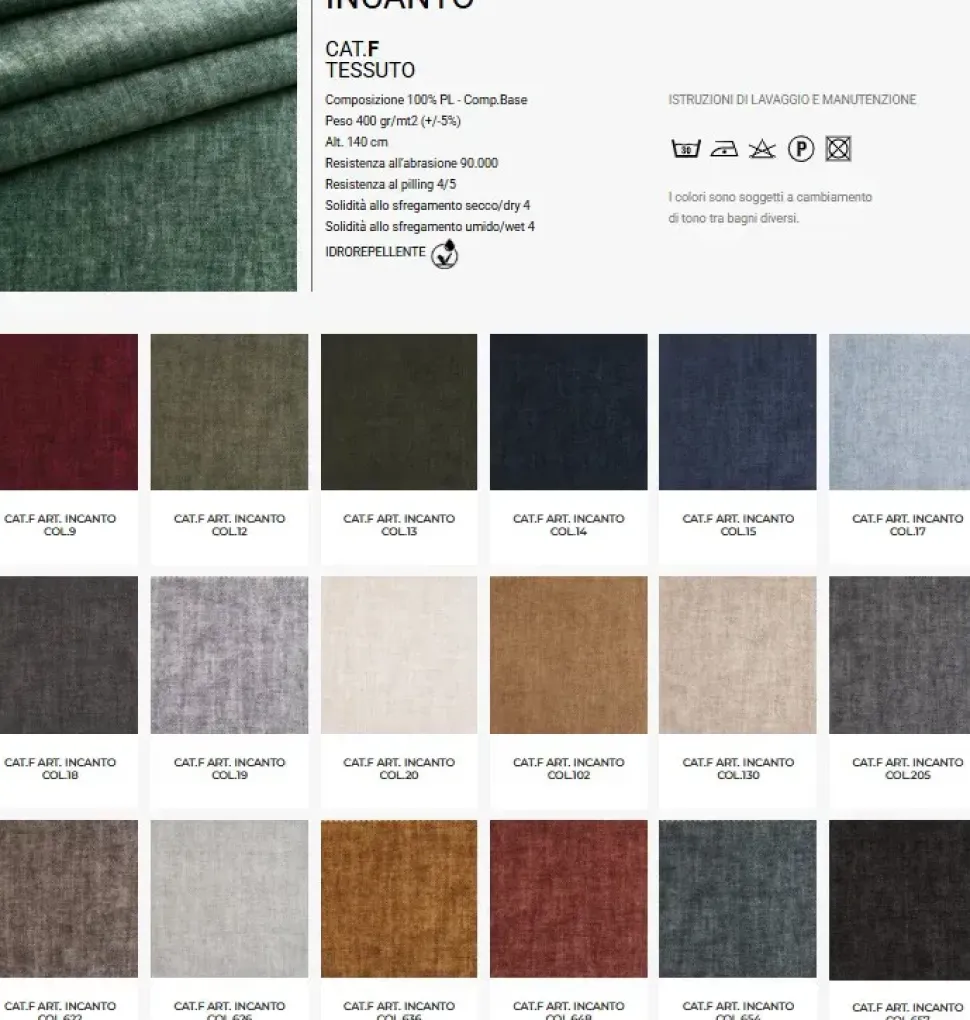 Divano Rosini Granada PREZZI OUTLET sconto 32%