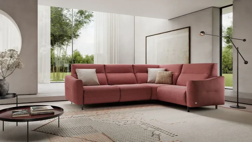 Divano Samuel tessuto in poliuretano Doimo salotti a prezzo scontato