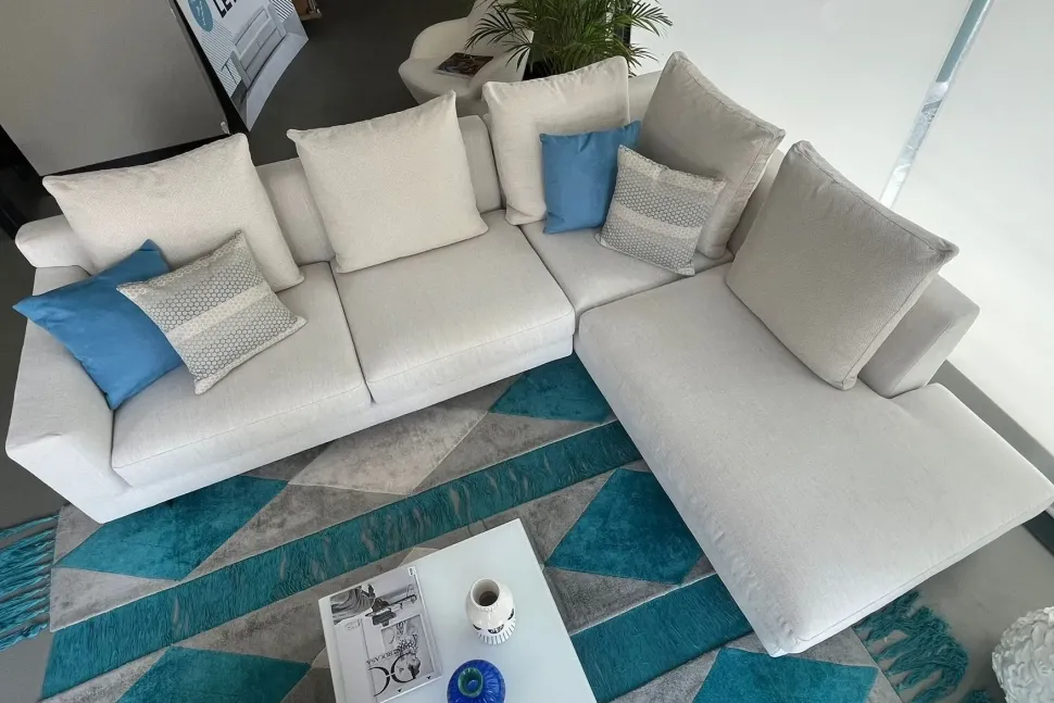 Divano Scala tessuto in poliuretano Divanidea a prezzo scontato