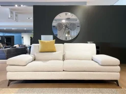 Divano Serena in Tessuto sfoderabile  di Nicoletti home scontato 45%