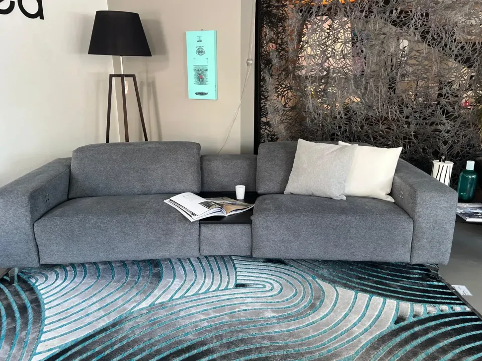 Divano Soho relax tessuto in poliuretano Divanidea a prezzo Outlet