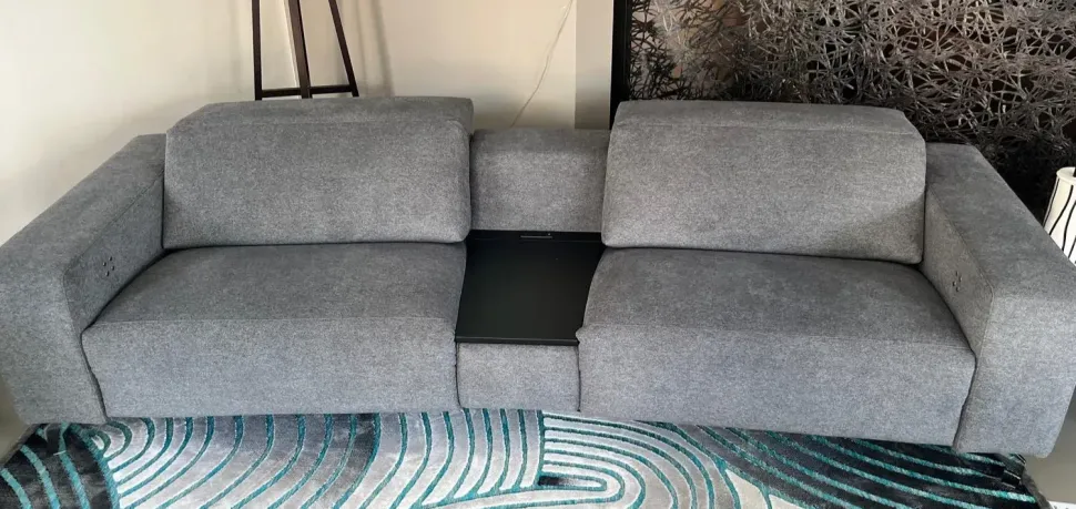 Divano Soho relax tessuto in poliuretano Divanidea a prezzo Outlet