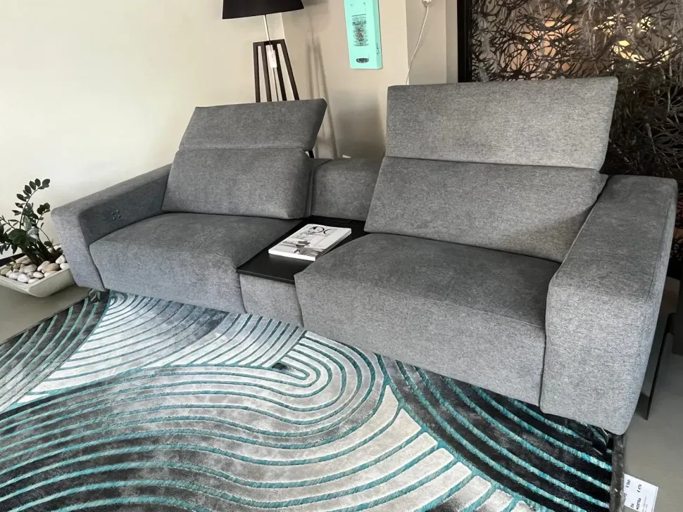 Divano Soho relax tessuto in poliuretano Divanidea a prezzo Outlet