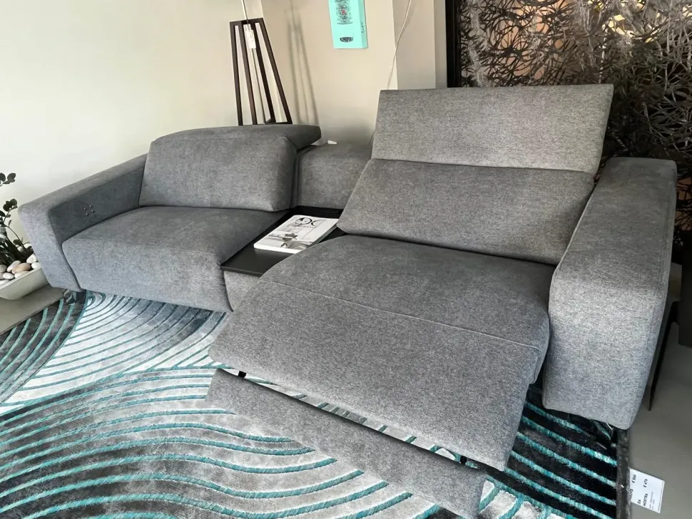 Divano Soho relax tessuto in poliuretano Divanidea a prezzo Outlet