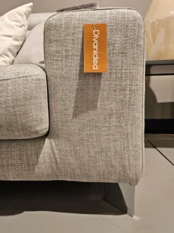 Divano Square in Tessuto sfoderabile  di Divanidea scontato 37%