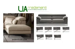 Divano Step special-2 di Samoa in stile moderno a prezzo Outlet