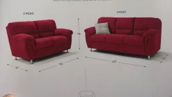 Divano Strike Artigianale: 41% sconto OUTLET!