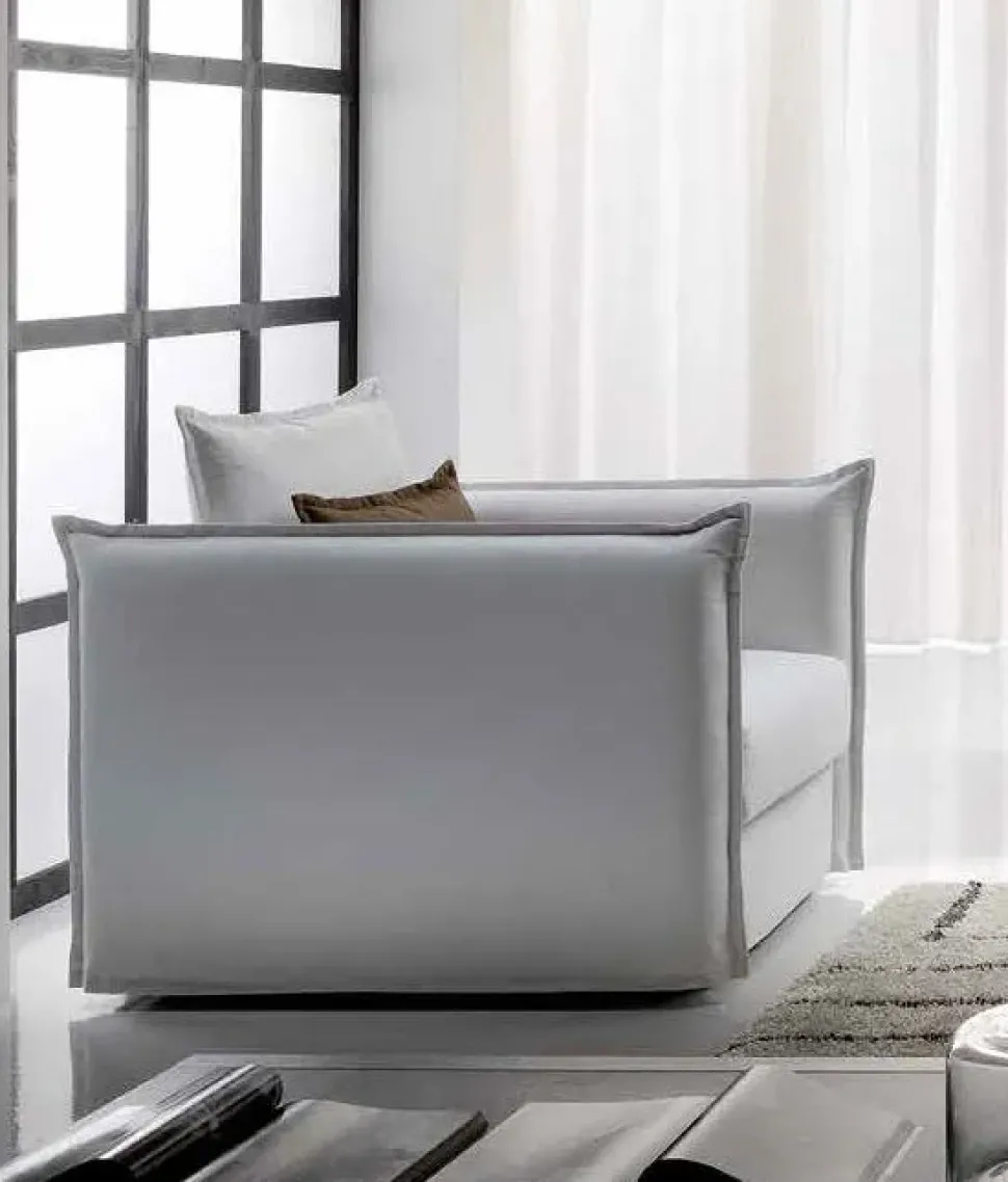 Divano tessuto in poliuretano Md work in Offerta Outlet