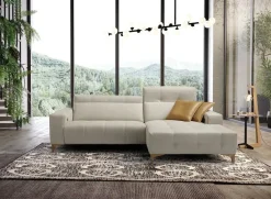 Divano Tiffany penisola  in Microfibra Egoitaliano a prezzo ribassato