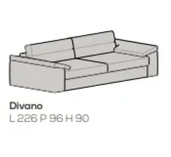 Divano Tou105 Artigianale a prezzo ribassato