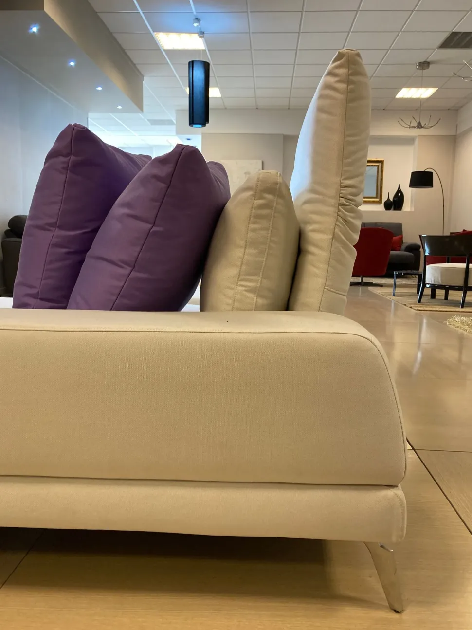 Divano Upper in Tessuto sfoderabile di Samoa scontato 53%