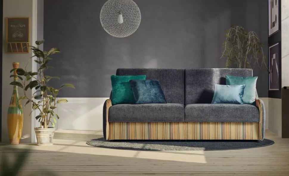 Divano Wave in Tessuto Family bedding a prezzo scontato