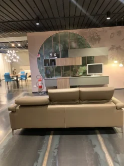 Divano Way special in Ecopelle Samoa a prezzo ribassato