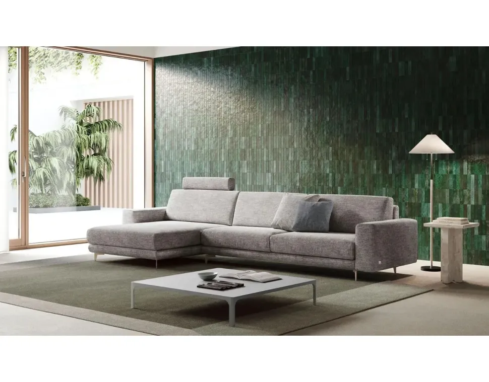 Divano Zar * tessuto in poliuretano Doimo salotti a prezzo scontato