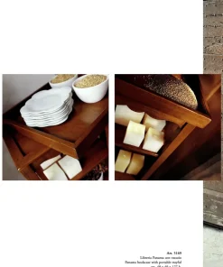 Ingresso classico modello Libreria panama con vassoio di Parlani a PREZZI OUTLET