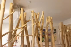 Ingresso design modello Paravento in legno naturale  di Artigianale a PREZZI OUTLET