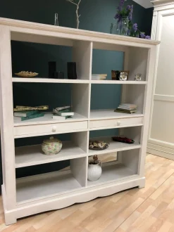 Libreria Artigianale in legno a prezzo Outlet: scopri Provenza