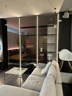 Libreria Bamboo Dall'agnese in stile design a prezzi outlet